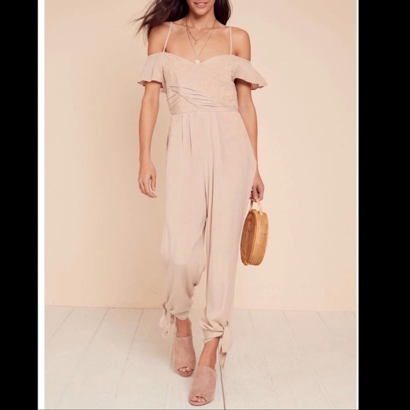 Free People Cold Shoulder Jumpsuit - Picture 2 of 8